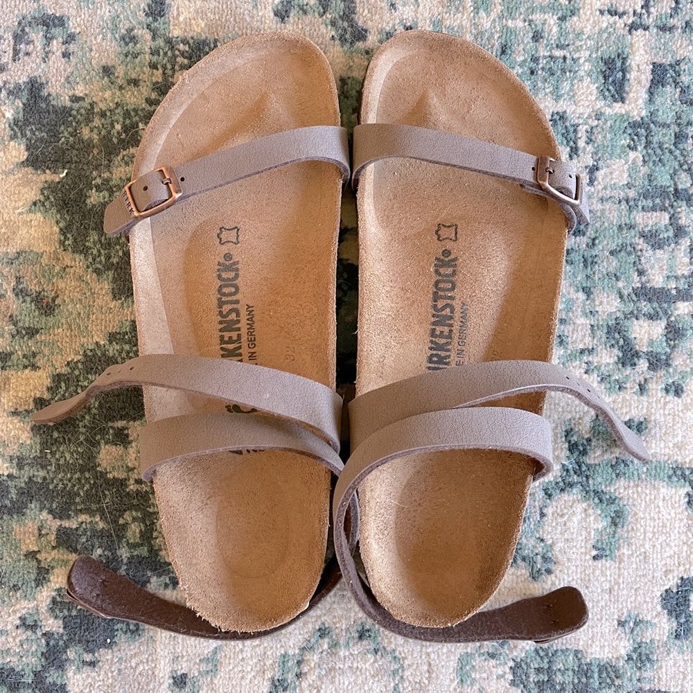 Birkenstock Daloa Mocha Ankle Strap Sandals